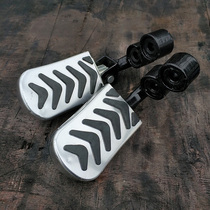 Motorcycle GS125 front foot rest pedal New Prince front left and right foot pedal widened non-slip pedal
