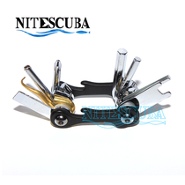  NiteScuba Knight diving multi-function repair tool Small and easy to carry high-quality stainless steel tool knife