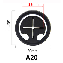 Manufacturer spot diameter 20mm Soft rubber luggage Sport Pocket Headphones Holes Glue Chapters Drop Plastic Headphones Holes