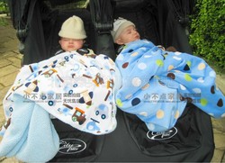American Carter Newborn Baby Bag Thin Quilt Blanket Out Home Stroller Blanket Foreign Trade