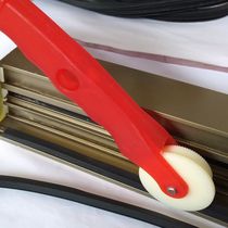 Change screen screen Press wheel window seal press strip accessories tool aluminum alloy door two ends universal sand pulley