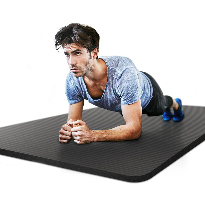 加厚初学者健身瑜伽垫男