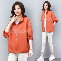 Loose Short Coat 2022 New Spring Autumn Style Lady Baseball Suit 100 Hitch Casual Second August Early Spring Cardiovert Blouse