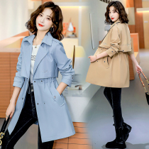 This years popular suit collar weaters women in the middle of the show The Little Subspring Autumn 2022 new ladies fashion Conspiculean Coats