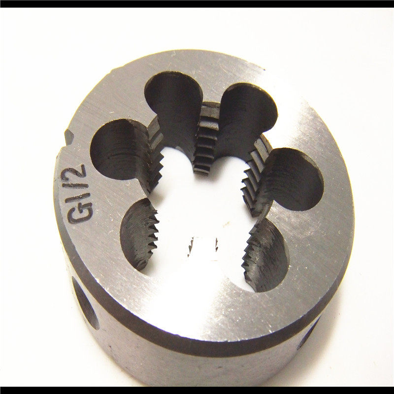 管螺纹圆板牙/元板牙/水管板牙/z zg g/1/4 1/2 3/4 1/8 1_双氙车灯改