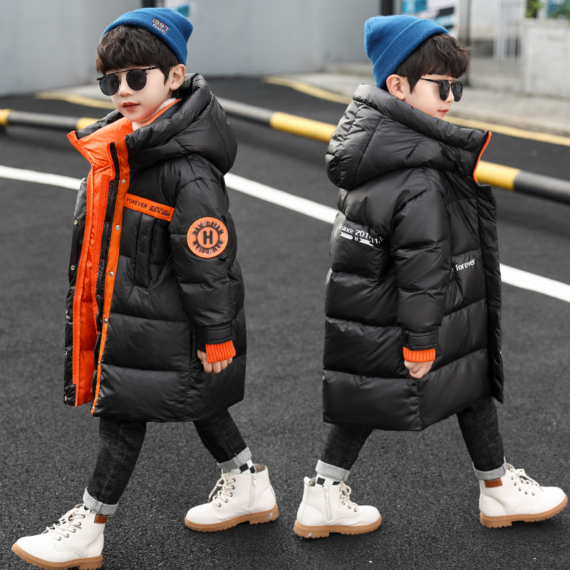 Boy Clothing Boy Cotton Clothing Tide Boy Winter Clothing Thickening 2020 New Cotton Clothes Winter Children Jacket Down Cotton Padded Jacket