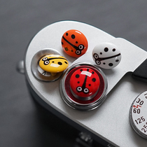 mingstudio Ladybug camera shutter button Sony Fuji small red dot shutter button Micro single accessory