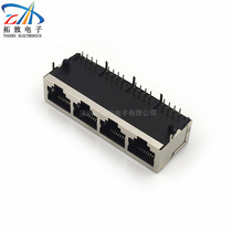 RJ45 network interface 59-1*4 socket router network socket server network port