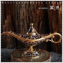 Props imitation classical crafts large creative ornaments wish European lamp gift metal decoration Aladdin magic lamp