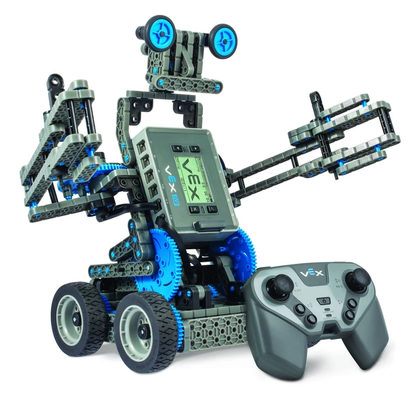赫宝vex iq 编程智能ai遥控学习拼装多功能机器人玩具steam教育