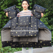 Electric car wind shield by winter gush thickened with enlarged widening electric bottle car battery Moto waterproof windproof cover winter style