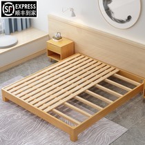 Bed case No headboard tatami storage bed Ribs Bed bed Wooden Bed bed Bed Case Floor Bed Dwarf Bed Drawer bed