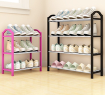 Door shoe rack Corridor Outdoor household indoor good-looking creative simple shoe rack Economical strong and durable shoe cabinet