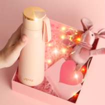 Practical birthday gift insulated water Cup couple to send male and female girlfriends with hand gift wedding gift box gift