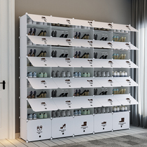 Shoe cabinet Household large-capacity multi-layer economical ultra-large dust-proof indoor good-looking storage artifact simple shoe shelf