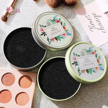 Flower makeup brush cleaning box Dry cleaning Eye shadow brush Quick cleaning sponge Activated carbon dry powder cleaning tool