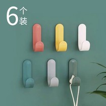 Day-style minimalist hook Mini powerful hook No mark-free hook Domestic free of punching hanging clothes hook small number of plastic stick-hook