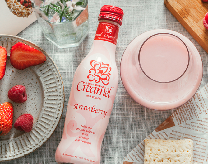 新品草莓味奶油利口酒一饮难忘