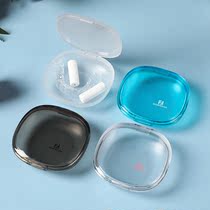 Transparent dental cover box Carry holder containing box Cute Orthodontic Invisible Braces Box Aligner False Tooth Box