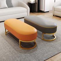 Changing shoes Stool Light Lavish Home Doorway Living-room Sofa Bench Fitting Room Stool bedroom Bed Tailstool Cloakroom Bench