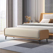 Eu Style Bed Tailstool Modern Light Lavish Art Leather Sofa Door Hall Changing Shoes Stool Bedroom Bedtail Bench Rest Stool