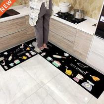 Cartoon Home Kitchen Mat Anti-slip Rug Bedroom Floor Mat Doo