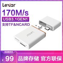Lexar Lexus NM Card TF Card Micro SD Phone USB3 1 Dual Interface Type-C Reader