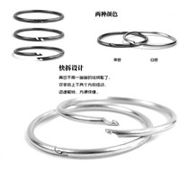 Stainless steel quick-tear ring key ring key buckle hanging buckle protection nail EDC outdoor hanging buckle hanging ring for good use
