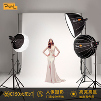 Color C150 photography light 160 high-power fill light set Taobao clothing Live studio equipment Professional indoor portrait photography Constant light Static product food shooting playing light video light
