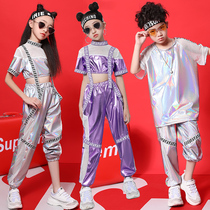 The new child hip-hop street dance costume for young girl jazz dress Boys modern dance costume