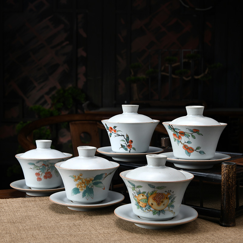 Xu ink your up tureen ceramic cups large operators to use suit household antique porcelain piece of kung fu tea bowl