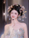 신부 스위트 중국 스타일 XIUHE Crystal Tassel Headdress Palace 나비 연령-감소 핑크 고대 의상 하이 엔드 웨딩 헤어 액세서리 신부 스위트 중국 스타일 XIUHE Crystal Tassel Headdress Palace 나비 연령-감소 핑크 고대 의상 하이 엔드 웨딩 헤어 액세서리
