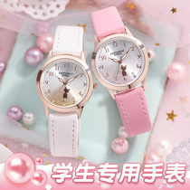 Middle school student watch female junior high school girl Korean version of the simple and cute cartoon pointer-proof child girl elementary school student
