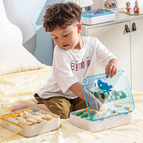 Childrens panties and socks storage box with cover home baby baby shorts underwear artifact wardrobe finishing box