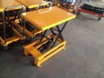 Hot-selling customized liquid lifting pressure drop flat car manual lifting machine micro-small moving fixed lifting platform dynamic lifting captain lifting platform