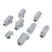 Explosion - proof junction box BHC 234 straight angle left and right corner of the corner Yuanbao cast aluminum square junction box