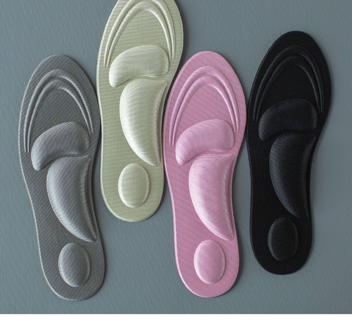 运动鞋垫男女吸汗防臭透气舒适足弓软底鞋垫军训按摩减震超软鞋垫