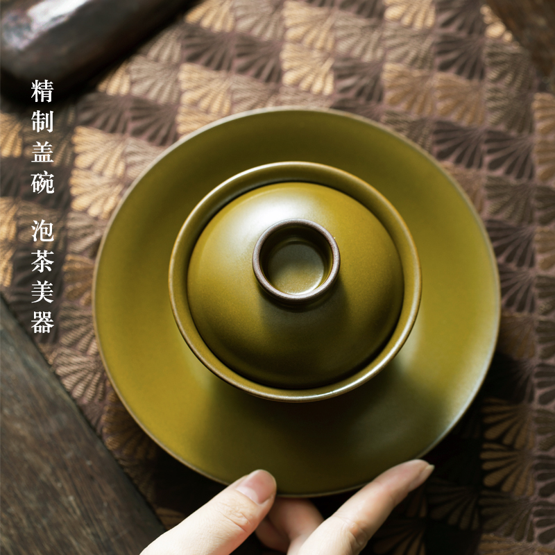 Only tureen tea at the end of the second single large pure manual jingdezhen kung fu tea set 180 ml ceramic tea bowl