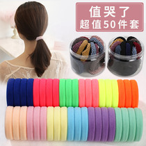 South Korea with coarse rubber band hair ring high elastic hair tie black headline without wounding the child hair rope