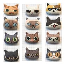 Brooch Cute Day Ensemble Plush Paparazzi Kittens accessories Accessories Cloth Art Dolls Cartoon Cute Female Heart Mouth 100 hitch