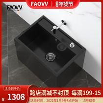 Rock plate mop pool household balcony mop wash mop tank rectangular Dali stone outdoor courtyard sewage basin