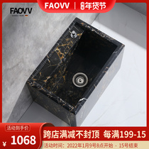 52x36 stone mop pool balcony home toilet big stone pier pool imitation retro