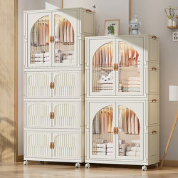 Baby wardrobe bedroom home useless installation children's storage cabinet baby small wardrobe clothing locker simple cabinet