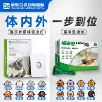 The cat body inside and outside the insect repellent Flute to the body off the body of the body and the cat and the cat reptile to the flea