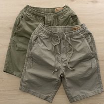 Summer tide brand ins breathable shorts men with lounge and loose pentagrams and loose waist beach pants