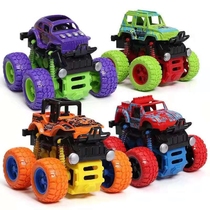 (Douyin price increase) Inertial four-wheel drive off-road vehicle Childrens boy model car resistant to fall toys car toys