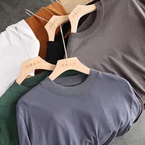 Candy Multicolor Day Series Wind Foreign Trade Factory New Mens Pure Color Round Collar Cover Head Long Sleeve T-shirt 100 Hitch Undershirt