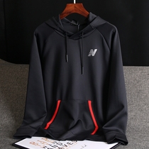 Comfortable Joker elastic breathable Men composite fabric sports hooded pullover sweater tide