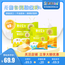 European Raw Clothing Import Nzebo Remake Cheese Slice Ready-to-eat Cheese Slice Baking Massura 166g * 4 Bags