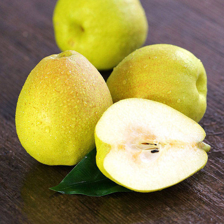 新疆库尔勒香梨脆梨新鲜水果梨子5斤整